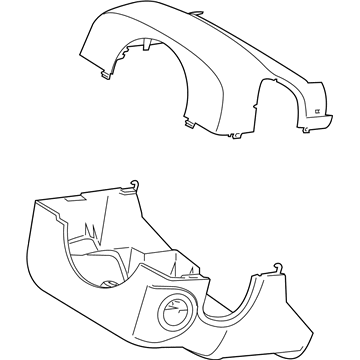 Ford HC3Z-3530-AC Shroud Assembly - Steering Column