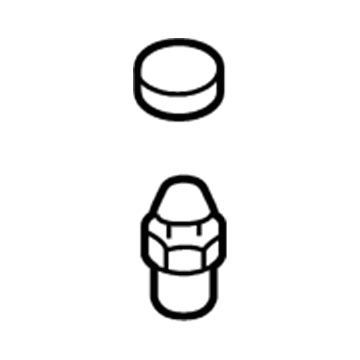 Ford BT4Z-2208-A Screw - Bleed