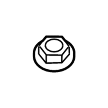 Ford -W520204-S442 Nut - Hex.