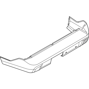 Ford NZ6Z-17906-SA Bumper Assembly - Rear