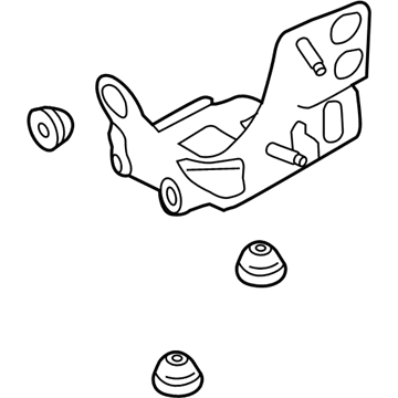 DG9Z-2C304-C Ford Bracket Illustration 1 of 1