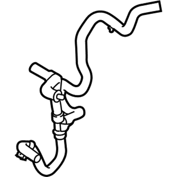 Ford Fusion Coolant Reservoir Hose - DG9Z-8C289-L