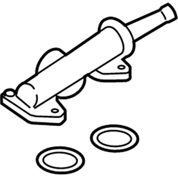 Ford DL3Z-8C368-A Pipe - Water Bypass