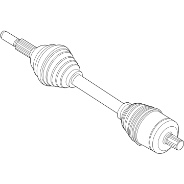 Ford NK4Z-4K138-C Shaft Assembly NK4Z-4K138-C Ford Shaft Assembly Illustration 1 of 1