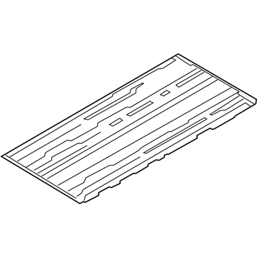 Ford 8C2Z-1511218-A Pan Assembly - Floor - Rear