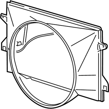 Ford XL3Z-8146-AA Shroud - Radiator Fan