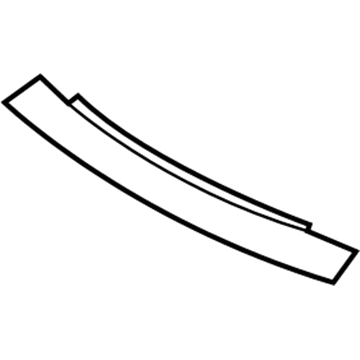 Lincoln AE9Z-7451940-A Panel Assembly - Roof Trim Front