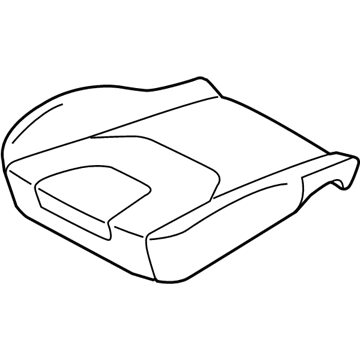 Ford FT4Z-5862901-AG Cover Assembly - Seat Cushion
