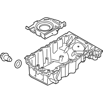Ford AA5Z-6675-J Pan Assembly - Engine Oil