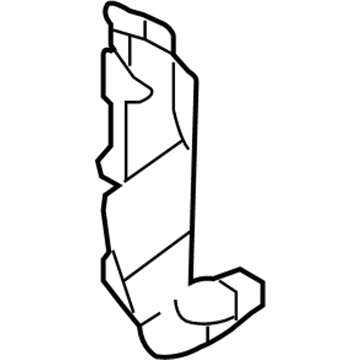 Ford 8G1Z-5402344-AC Panel - Cowl Side Trim
