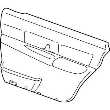 Lincoln 5W1Z5427406BAE Panel Assembly - Door Trim