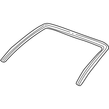 Lincoln 4W1Z-5425560-AA Moulding - Rear Window