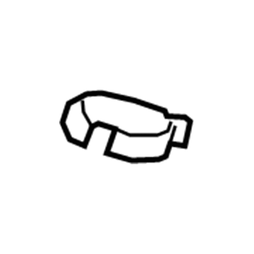-W706596-S300 Ford Filler Pipe Retainer Clip Illustration 1 of 1