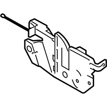 Ford DT1Z-16700-A Latch Assembly - Hood