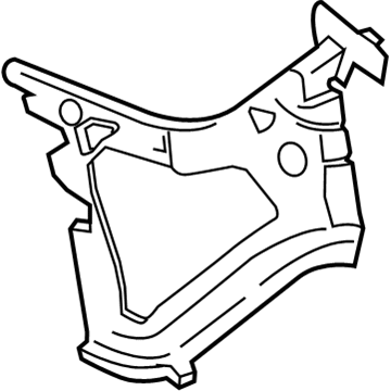 Ford DT1Z-17787-D Bracket - Bumper Mounting