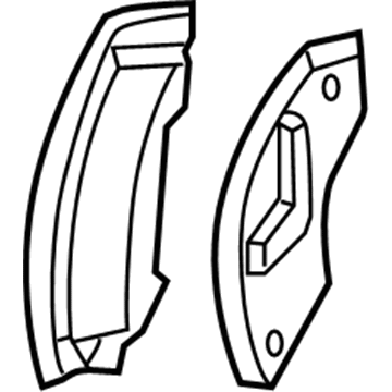 Ford BU2Z-2V001-C Kit - Brake Lining