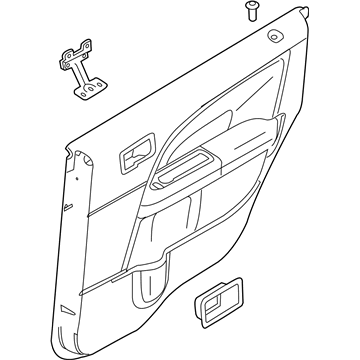 Ford 9F9Z-7427406-AA Panel Assembly - Door Trim