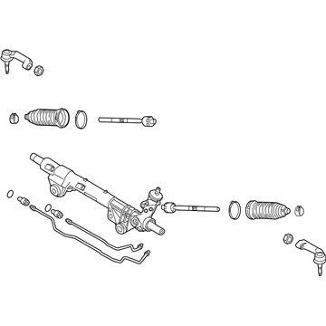 Ford EU2Z-3V504-BRM Remanufactured Gear Assembly - Steering