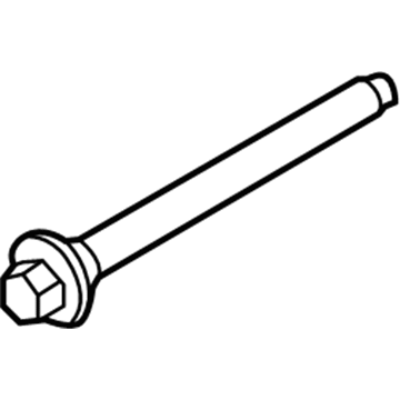 -W713954-S439 Ford Gear Assembly Mount Bolt, Driver Side Illustration 1 of 1