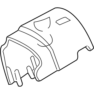 Ford F57Z-3530-A Shroud Assembly - Steering Column
