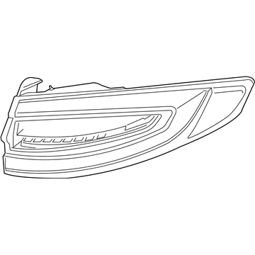 Ford Fusion Tail Light - DS7Z-13404-H