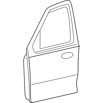 Mercury 9L8Z-7820125-A Door Assembly - Front