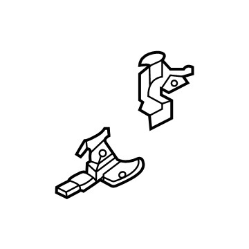 Lincoln HU5Z-9662256-A Bracket - Seat Adjuster