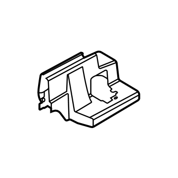 LB5Z-7861748-BA Ford Track Cover, Passenger Side Illustration 1 of 1