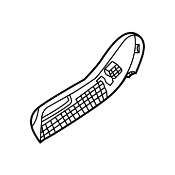 Lincoln JL7Z-7862186-AB Shield Assembly