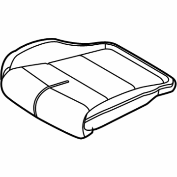 Lincoln LC5Z-7862900-KE Cover Assembly - Seat Cushion