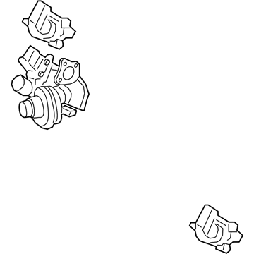 Ford JL3Z-6K682-D Turbocharger Assembly