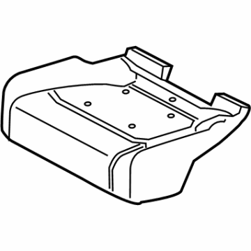 Ford ML3Z-1663840-A Pad - Rear Seat Cushion