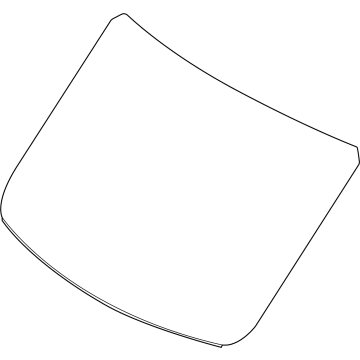 Ford EK4Z-5403100-A Glass - Windscreen