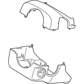Ford FL3Z-3530-AF Shroud Assembly - Steering Column
