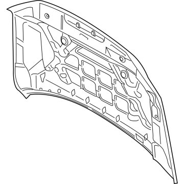 Lincoln SL7Z-16612-A Hood