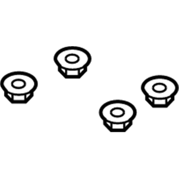 Mercury -W700791-S300 Nut