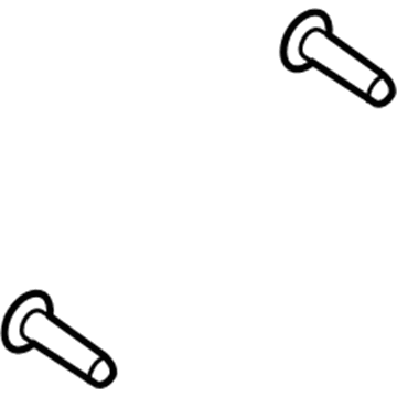 -W716877-S442 Ford Carrier Bolt, Front Illustration 1 of 1
