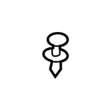 Ford -W714975-S300 Fender Liner Rivet -W714975-S300 Ford Fender Liner Rivet Illustration 1 of 1