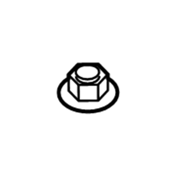 Ford -W709729-S442 Bracket Nut, Rear -W709729-S442 Ford Bracket Nut, Rear Illustration 1 of 1