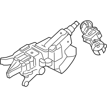 Ford 6R3Z-3C529-AA Column Assembly - Steering