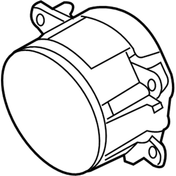 Ford 4F9Z-15200-AA Lamp Assembly - Fog - Front