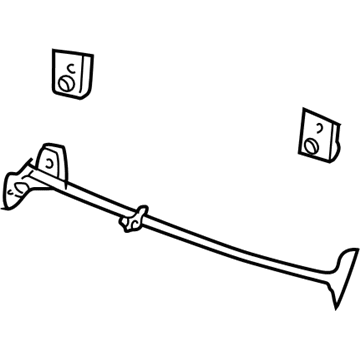 Ford 5F1Z-54613A38-AA Frame - Rear Seat Back