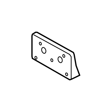 Ford KS7Z-17A385-AA Bracket - License Plate