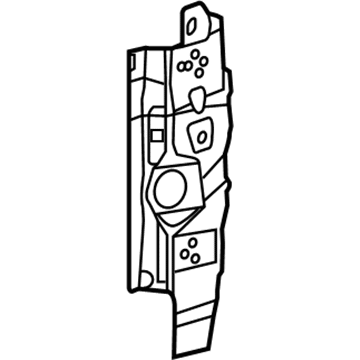 Ford 9L3Z-1502527-A Reinforcement Assembly - Door Hinge