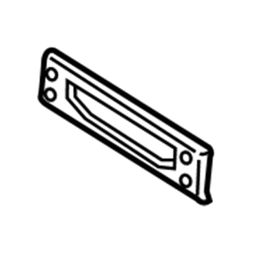 FL3Z-16310B16-BA Ford Lower Cover, Rear Passenger Side Illustration 1 of 1