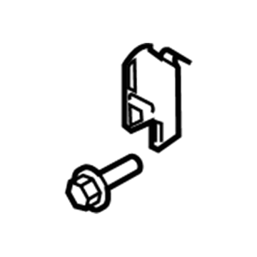 9U5Z-9662452-A Ford Stop, Rear Driver Side Illustration 1 of 1