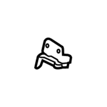 FU5Z-9661383-A Ford Upper Latch, Rear Passenger Side Illustration 1 of 1