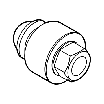 Ford EK4Z-1A043-A Nut - Wheel