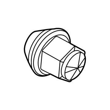 Ford ACPZ-1012-B Nut - Wheel