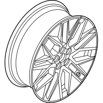 Ford RJ8Z-1007-A Wheel, Alloy